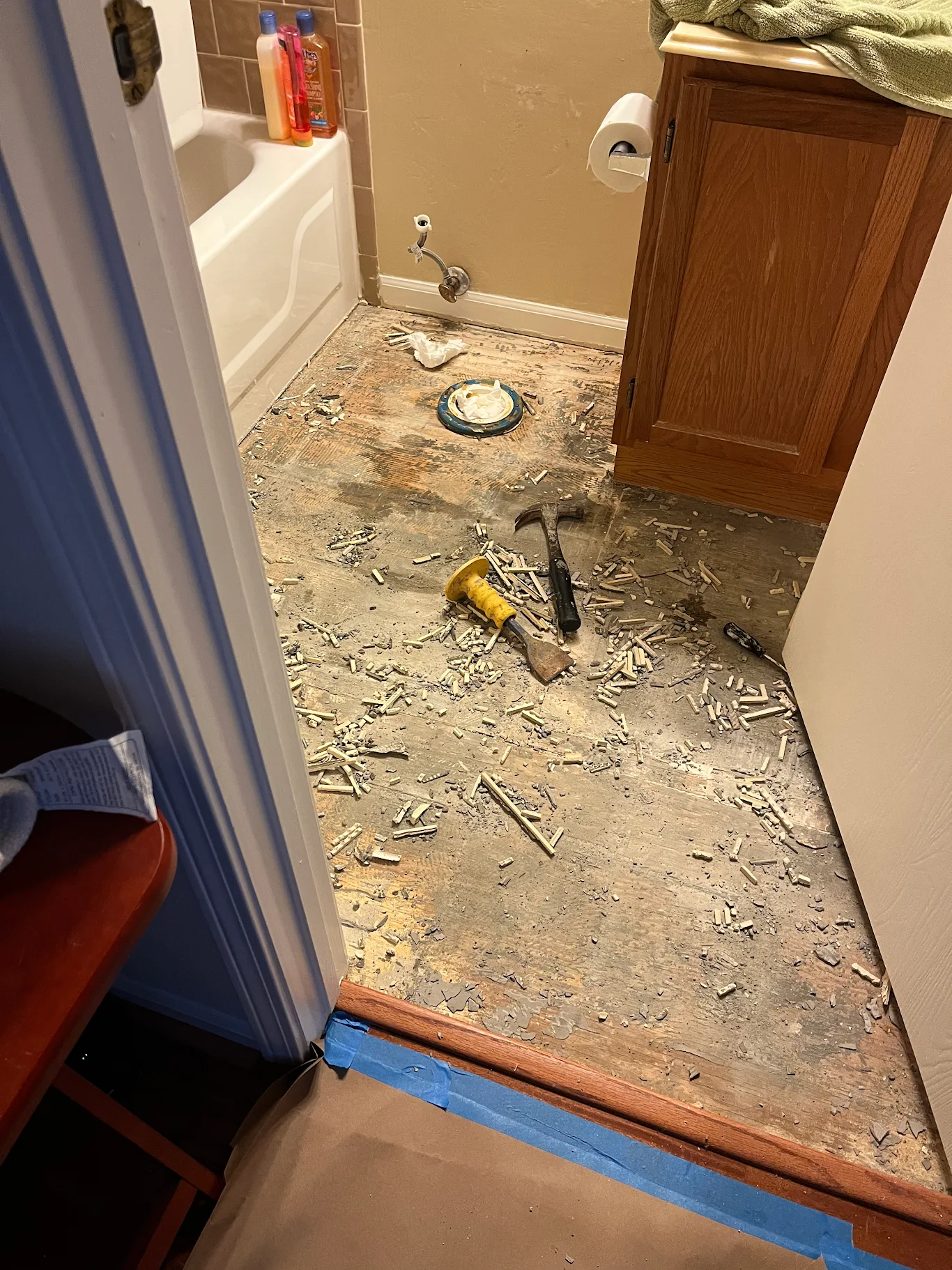 tile installation