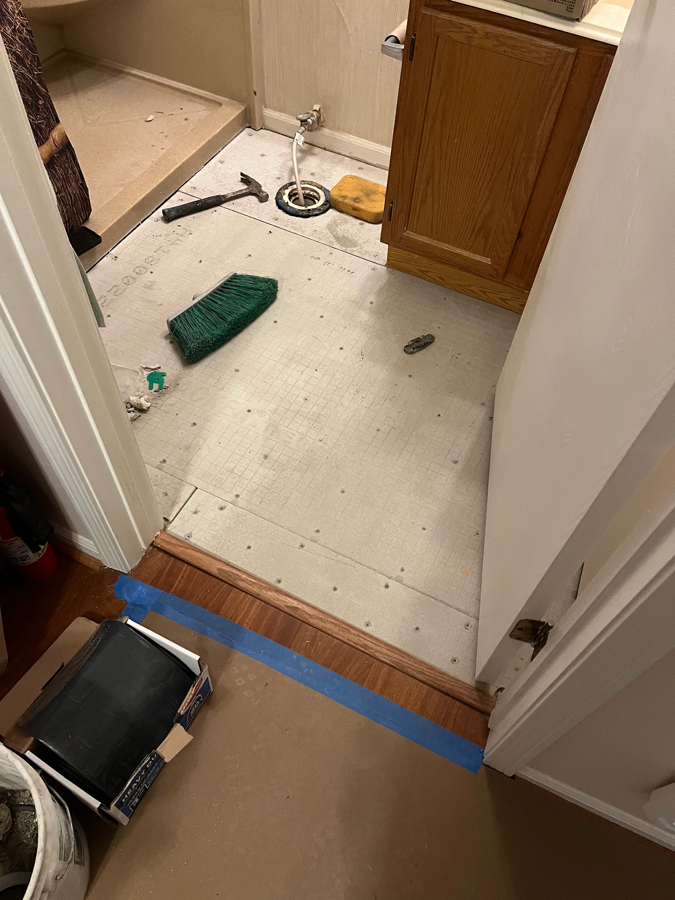 tile installation